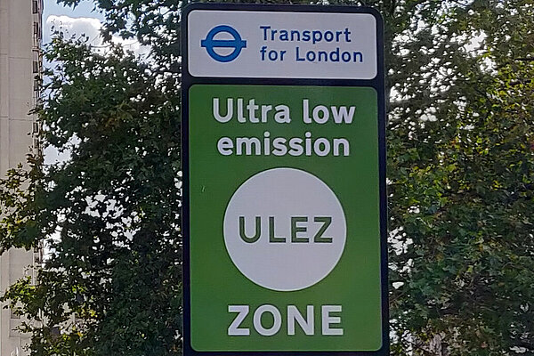 Picture of a ULEZ sign